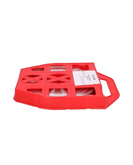 Extralink Taśma ze stali nierdzewnej SS201 0,7mm do mocowania na słupach energetycznych, 10mm x 0,7mm, 50m