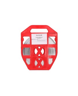 Extralink Taśma ze stali nierdzewnej SS201 0,7mm do mocowania na słupach energetycznych, 10mm x 0,7mm, 50m