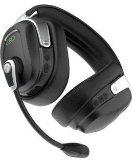 Acezone A-Rise Zestaw słuchawkowy Przewodowy i Bezprzewodowy Opaska na głowę Gaming USB Type-C Bluetooth Czarny