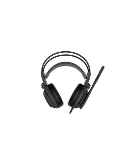 MSI FBA_S37-2100910-SV1 słuchawki/zestaw słuchawkowy Przewodowa Opaska na głowę Gaming Czarny, Czerwony