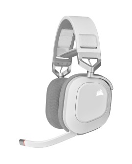 Słuchawki Corsair HS80 RGB Wireless White