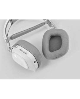 Słuchawki Corsair HS80 RGB Wireless White