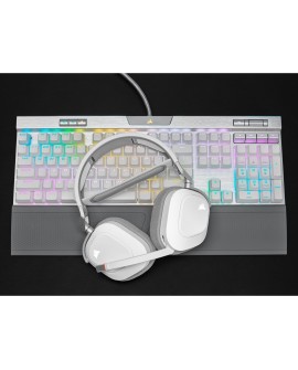 Słuchawki Corsair HS80 RGB Wireless White