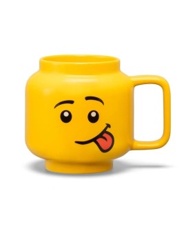 Kubek ceramiczny mała głowa LEGO® 255 ml, kolor żółty