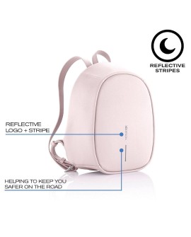 XD DESIGN PLECAK ANTYKRADZIEŻOWY BOBBY ELLE FASHION RÓŻOWY P/N: P705.224