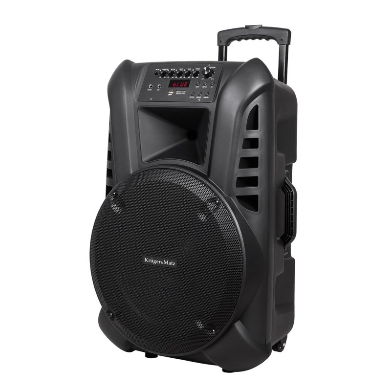 Aktywna kolumna głośnikowa (z 2 mikrofonami bezprzewodowymi UHF, SD, Bluetooth, FM, USB) 60 Watt