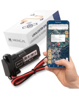 Lokalizator GPS Mking MK02 Śledzenie Pojazdu Łodzi