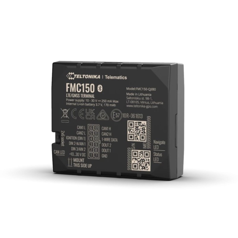 Teltonika FMC150 | Lokalizator GPS | LTE Cat 1/GSM/GPRS/GNSS/BT
