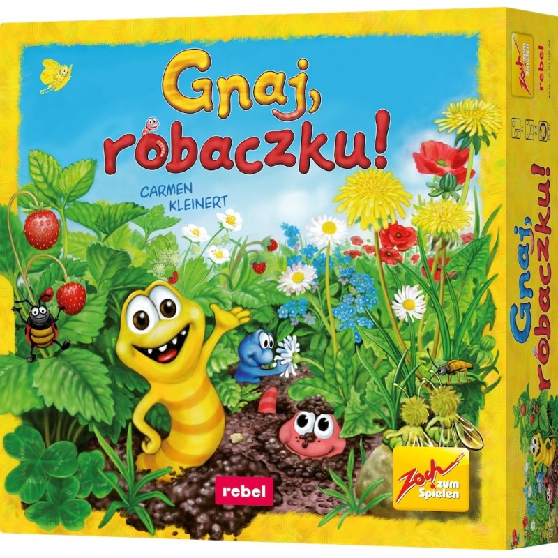 Gnaj, robaczku! gra REBEL