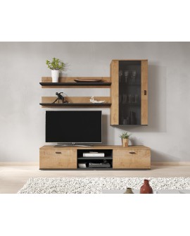 Zestaw SOHO 5 (RTV180 + Wit.Wisz + Półki) lefkas+cz
