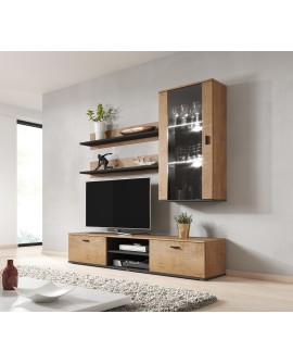 Zestaw SOHO 5 (RTV180 + Wit.Wisz + Półki) lefkas+cz