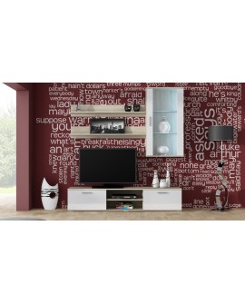 Zestaw SOHO 5 (RTV180 + Wit.Wisz + Półki) DS/BI POŁ