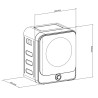 GREENBLUE SUSZARKA ELEKTRYCZNA BĘBNOWA DO UBRAŃ 3KG WSAD GB415