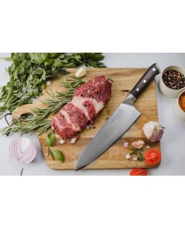 Nóż szefa kuchni Chef Kohersen Elegance Ebony Wood 21,6cm
