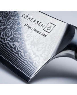 Nóż szefa kuchni Chef Kohersen Elegance Ebony Wood 21,6cm