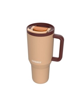 Kubek termiczny z teleskopową słomką Kambukka Rio Tumbler 950ml Almond Dream