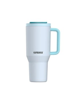 Kubek termiczny z teleskopową słomką Kambukka Rio Tumbler 950ml Frosty Coconut