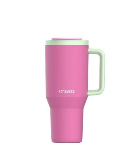 Kubek termiczny z teleskopową słomką Kambukka Rio Tumbler 950ml Bubblegum Mint