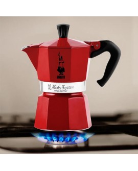 Bialetti kawiarka Winter Wonderland 3TZ czerwona