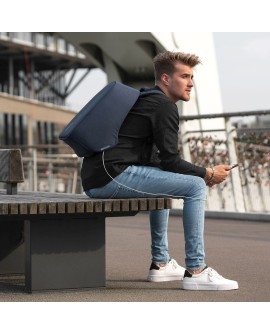 XD DESIGN PLECAK ANTYKRADZIEŻOWY BOBBY HERO REGULAR NIEBIESKI P/N: P705.299