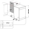 Zmywarka WHIRLPOOL WFO 3T233 P 6.5 X
