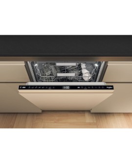 Zmywarka Whirlpool W7I HF60 TU do zabudowy 59.8 cm, 15 kompletów, 8 programów, klasa energetyczna A, czarna