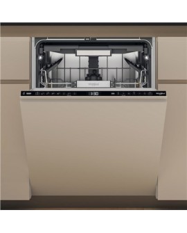 Zmywarka Whirlpool W7I HF60 TU do zabudowy 59.8 cm, 15 kompletów, 8 programów, klasa energetyczna A, czarna