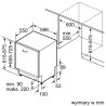 Zmywarka do zabudowy BOSCH SMV4EVX01E
