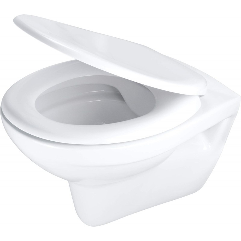 Miska WC z deską bezkołnierzowa
