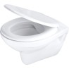 Miska WC z deską bezkołnierzowa