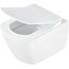 Miska WC z deską bezkołnierzowa