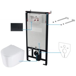 Zestaw WC podtynkowy 6 w 1