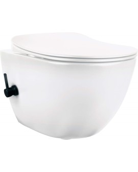 Miska WC z funkcją bidetu - z baterią mieszaczową