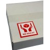 BSTech Etykieta samoprzylepna "NIE RZUCAĆ" 80x80 1000 szt