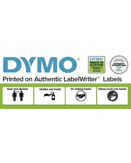 DYMO Durable Biały Samoprzylepne etykiety do drukowania
