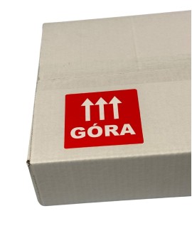 BSTech Etykieta samoprzylepna "GÓRA" 80mmx80mm 1000 szt