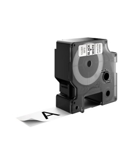 DYMO D1 - Standard Etykiety - Czarno na białym - 24mm x 7m