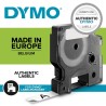 Taśma Dymo 12mm x7m czarny nadruk na przezroczystej taśmie 1szt.