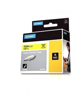 DYMO Przemysłowe Rurki Termokurczliwe- 12mm x 1,5m