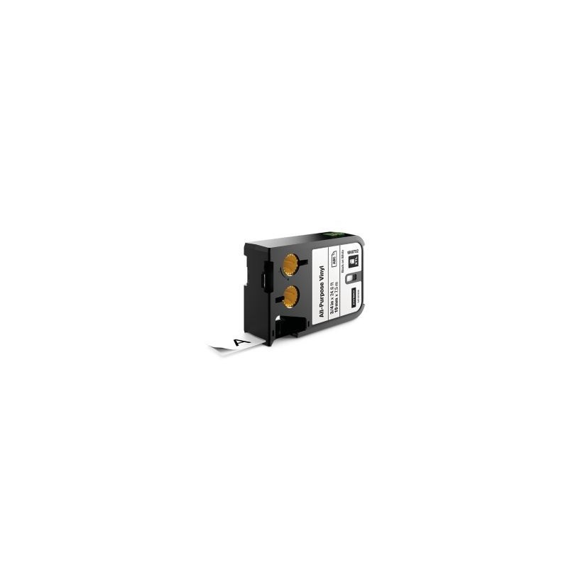Taśma termotransferowa DYMO XTL winylowa permanentna/endlessly 19mm x 7m czarna