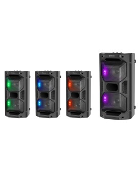 DEFENDER GŁOŚNIK BLUETOOTH 5.0 RAGE 50W LED/BT/FM/USB/MIC/TWS 65109