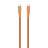 Kabel do ładowania Havit Typ C CB6254 pomarańczowy