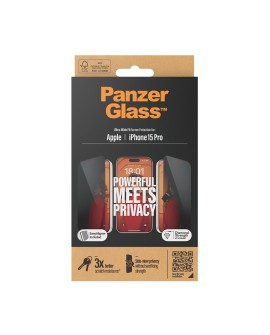 PanzerGlass Ultra Wide Fit Privacy Przezroczysta ochrona ekranu Apple 1 szt.