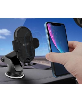 TECHLY UCHWYT DO SMARTPHONA Z ŁADOWARKĄ BEZPRZEWOD