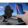 TECHLY UCHWYT DO SMARTPHONA Z ŁADOWARKĄ BEZPRZEWOD