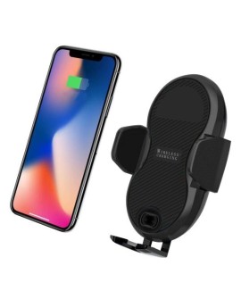 TECHLY UCHWYT DO SMARTPHONA Z ŁADOWARKĄ BEZPRZEWOD