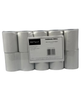 BSTech Papier, rolka termiczna do kas fiskalnych 57x25m 10 sztuk