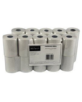 BSTech Papier, rolka termiczna do kas fiskalnych 57x25m 10 sztuk