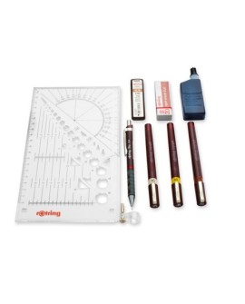 Zestaw kreślarski ROTRING isograph College Set - 3 szt. 0,25 / 0,35 / 0,5
