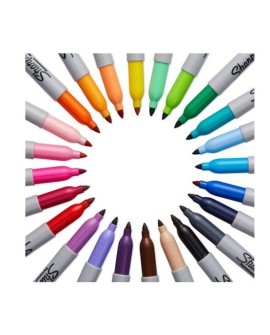 Sharpie Fine marker 18 szt. Końcówka cienka Wielobarwny